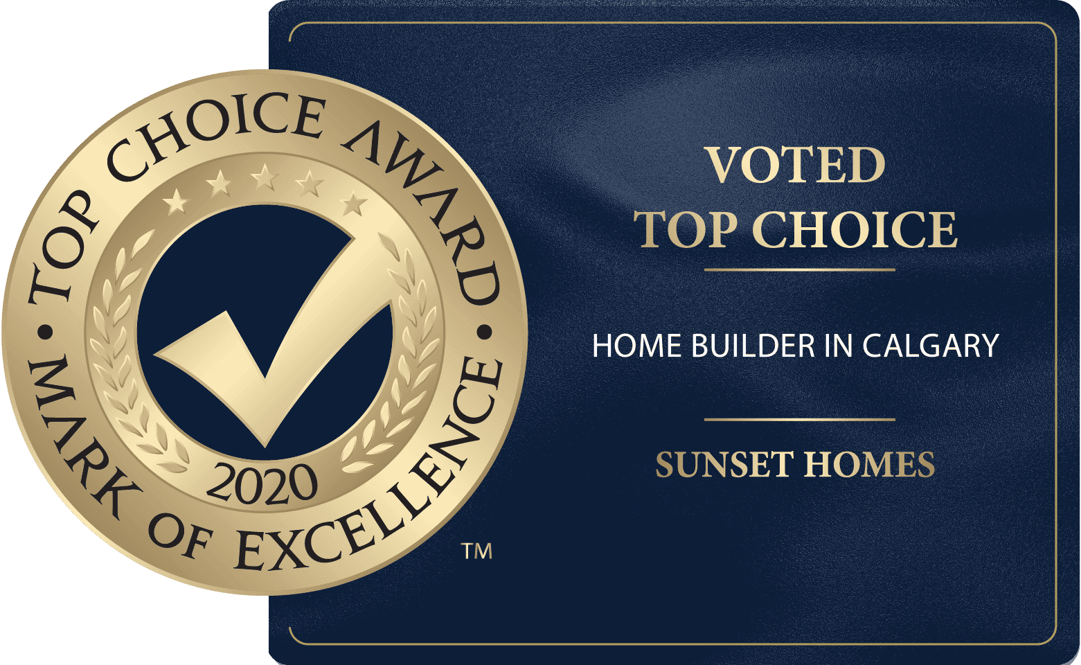 Sunset Homes Crowned Top Choice Builder of 2020 in Calgary
