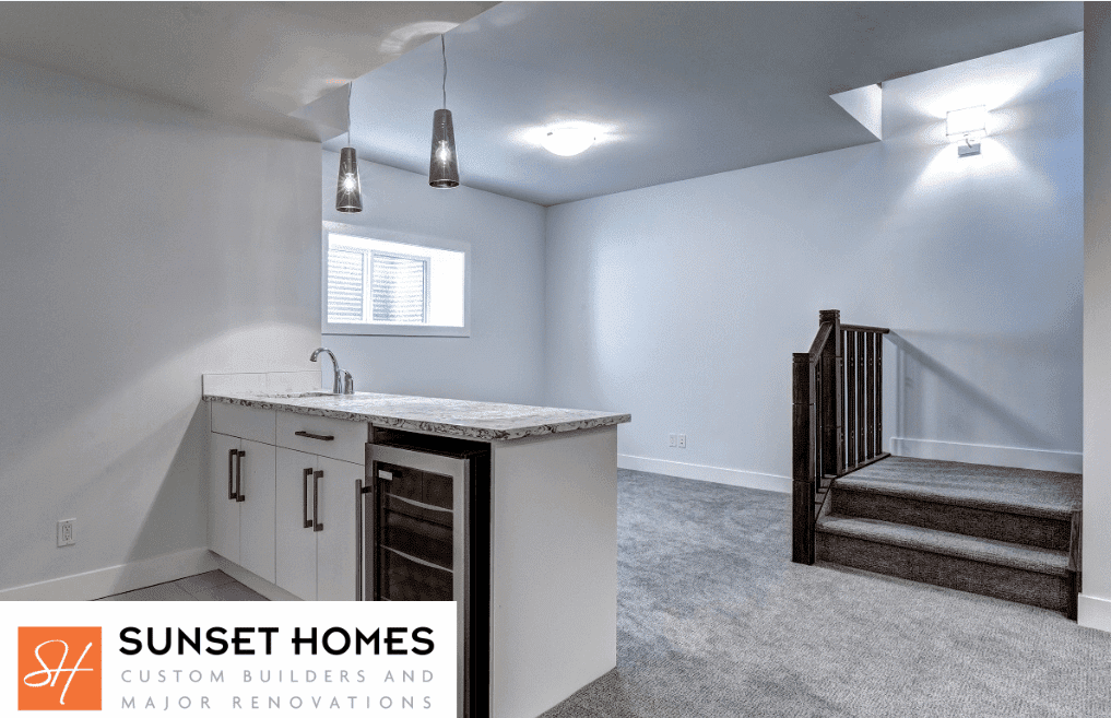 Why Finishing your Basement Adds Value to your Custom Home
