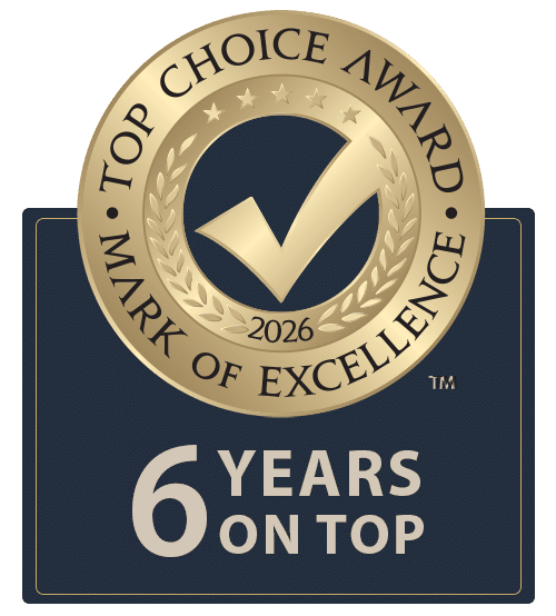 Top Choice Award Sunset Homes Logo 5